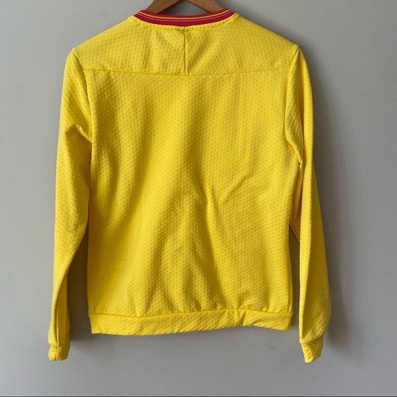 GALVIN GREEN Women's DISA Insula Pullover Sweater Sweatshirt lemon Yellow Medium - Picture 5 of 14